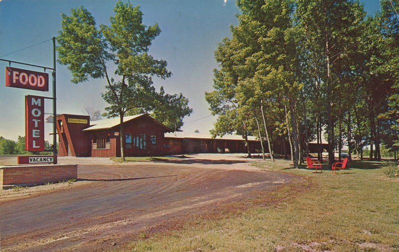 Glen-Wood Motel - Vintage Postcard (newer photo)